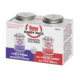 Oatey Handypack 8-fl oz PVC Cement and Primer - Super Arbor