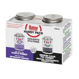 Oatey Handypack 8-fl oz PVC Cement and Primer - Super Arbor