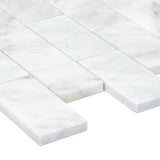 Satori Venatino 10-in x 12-in Polished Natural Stone Subway Mosaic Wall Tile (0.83-sq. ft/ Piece)