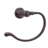 Pfister Ashfield Rustic Bronze Wall Mount Towel Ring - Super Arbor