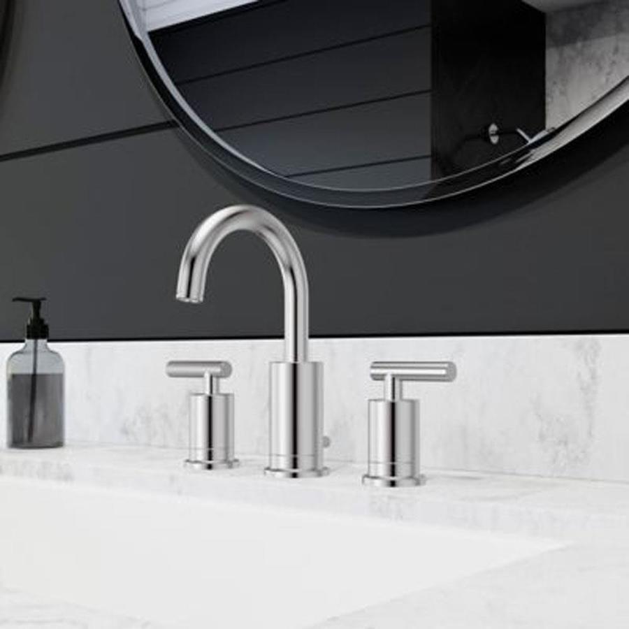 Pfister Pfister Contempra Brushed Gold 2-handle Widespread WaterSense Bathroom Sink Faucet with Drain - Super Arbor