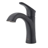 Pfister Weller Brushed Nickel 1-handle Single Hole WaterSense Bathroom Sink Faucet with Drain - Super Arbor
