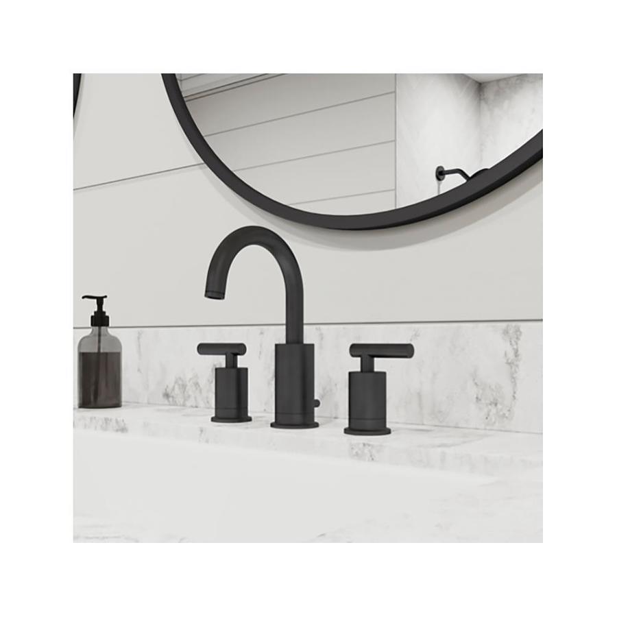 Pfister Pfister Contempra Brushed Gold 2-handle Widespread WaterSense Bathroom Sink Faucet with Drain - Super Arbor