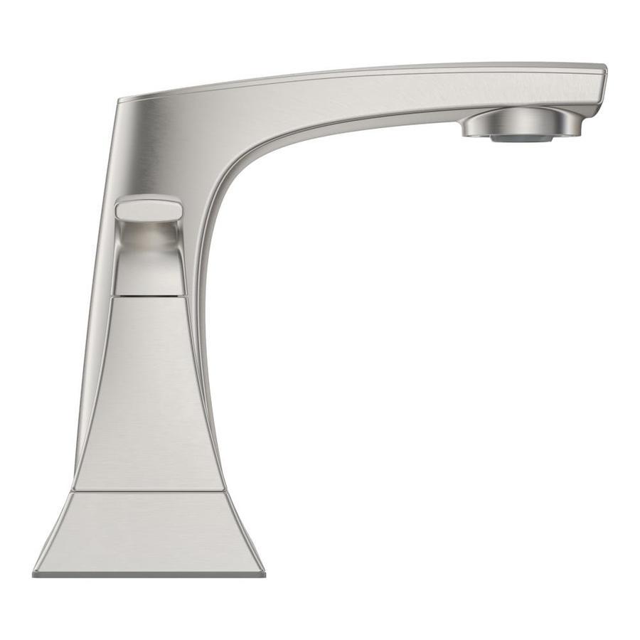 Pfister Karci Matte Black 2-handle 4-in Centerset WaterSense Bathroom Sink Faucet with Drain - Super Arbor