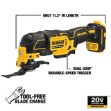 ATOMIC 20-Volt Li-Ion Combo Kit (4-Tool) w/(2) 2Ah Packs, Charger & Bonus Bare ATOMIC 20V Cordless 4-1/2 in. Circ Saw