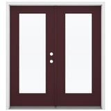 JELD-WEN 72-in x 80-in Steel French, Left-hand inswing – primary product view