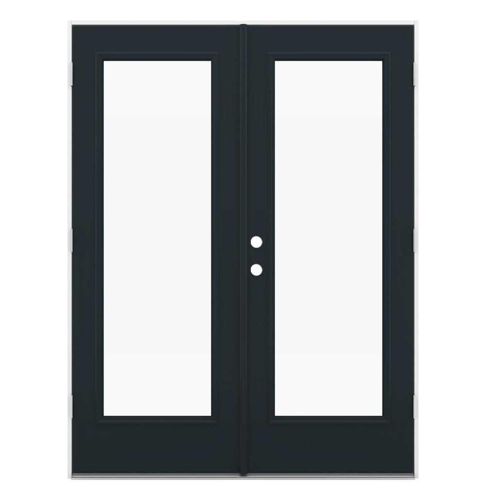 JELD-WEN 60-in x 80-in Steel French, Left-hand outswing – primary product view