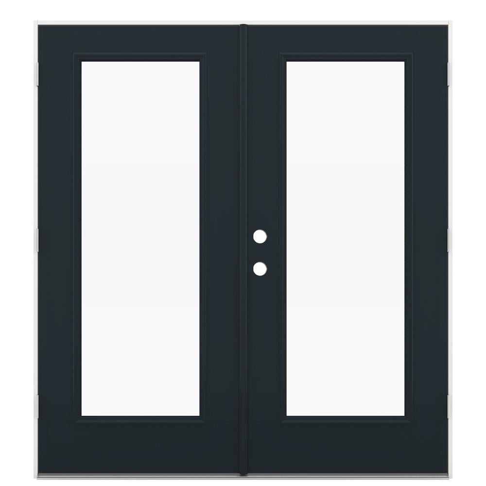 JELD-WEN 72-in x 80-in Steel French, Left-hand outswing – primary product view