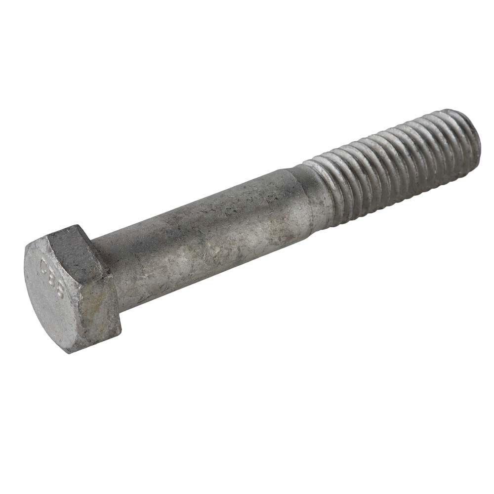 1/2 in. x 5-1/2 in. Galvanized Hex Bolt (15-Pack) - Super Arbor