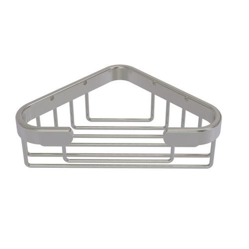 Allied Brass Corner Soap Basket in Satin Nickel