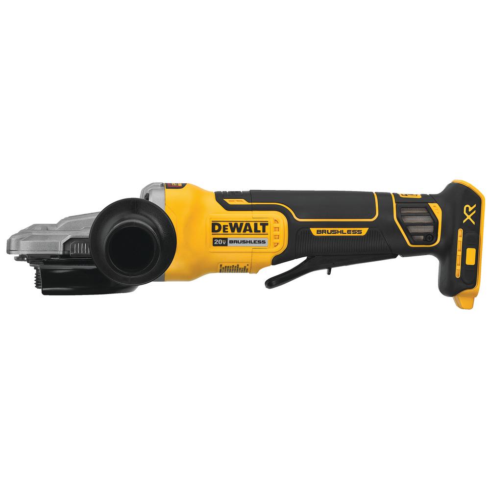 5 in. 20-Volt Cordless Small Angle Grinder with Paddle Switch and Kickback Brake (Tool-Only) - Super Arbor