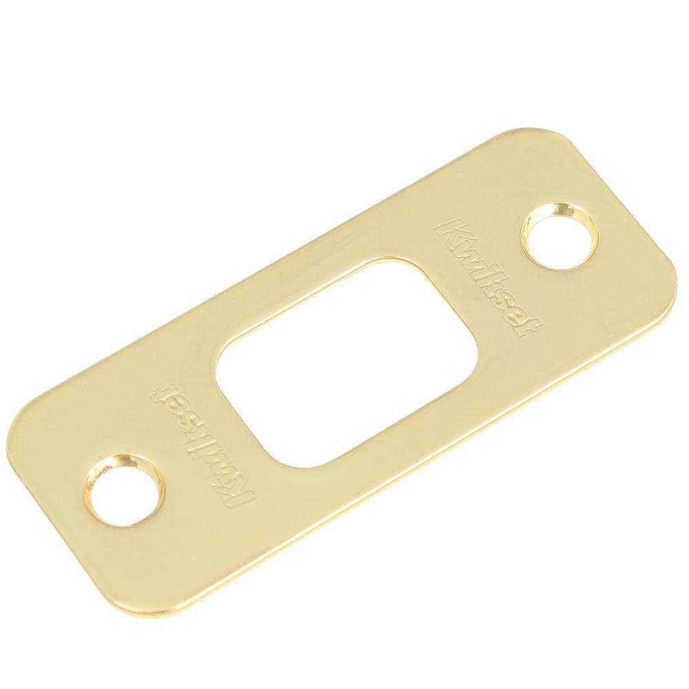 Plymouth Bright Brass Single Cylinder Deadbolt with Knob Door Handleset - Super Arbor