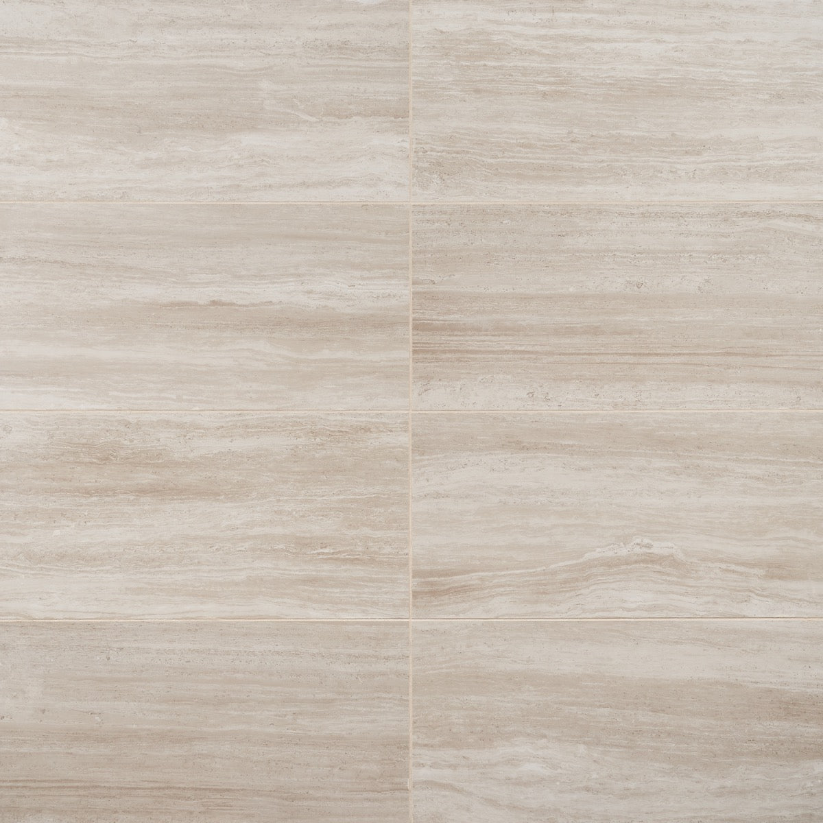 Nashville Beige 12x24 Travertine Look Matte Porcelain Tile by Lux Tile