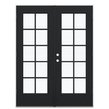 JELD-WEN 60-in x 80-in Steel French, Left-hand outswing – primary product view