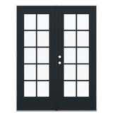 JELD-WEN 60-in x 80-in Steel French, Left-hand outswing – primary product view