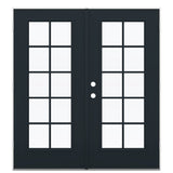 JELD-WEN 72-in x 80-in Steel French, Left-hand outswing – primary product view