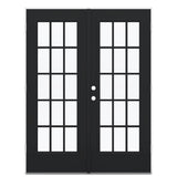JELD-WEN 60-in x 80-in Steel French, Left-hand outswing – primary product view