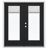 JELD-WEN 72-in x 80-in Steel French, Right-hand inswing – primary product view
