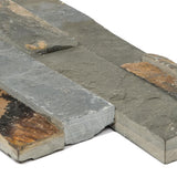 Satori Oxide Ledgestone 6-in x 12-in Natural Slate Stone-Look Wall Tile, 0.48-sq ft per Piece