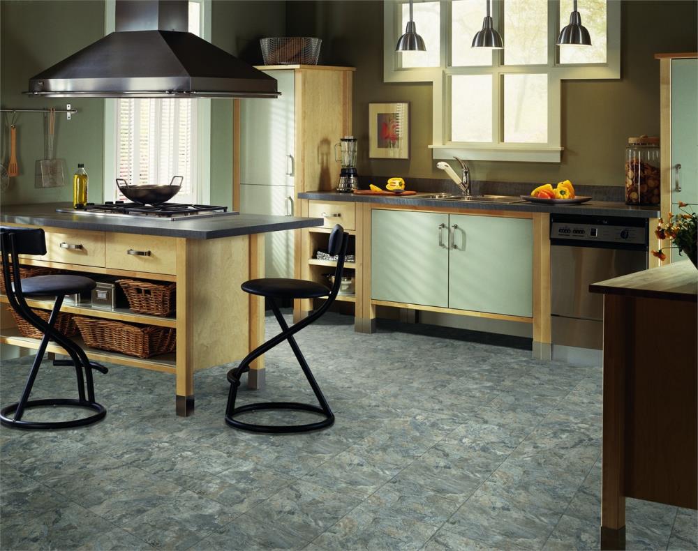 Armstrong Flooring Crescendo 12-in x 12-in Groutable French Gray Peel and Stick Vinyl Tile