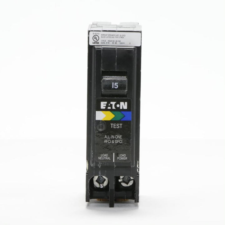 BR 15 Amp All in One AF/GF Plug-On-Neutral Breaker