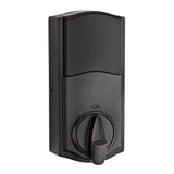 Kwikset Z-Wave SmartCode Venetian Bronze Single Cylinder Electronic Deadbolt featuring Tustin Hall/Closet Lever