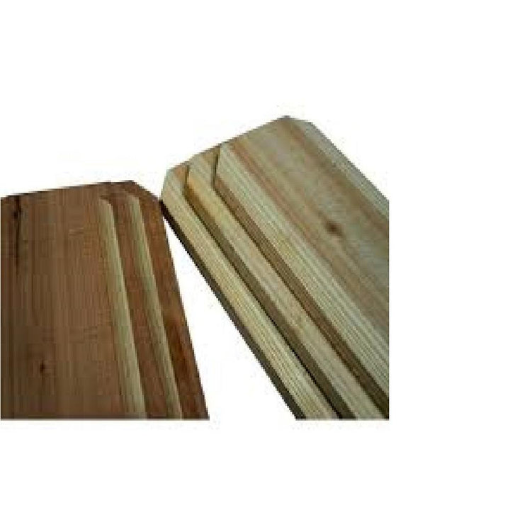 5/8 in. x 5-1/2 in. x 6 ft. Premium Select Quality Japanese Red Cedar Fence Pickets Dog-Ear, Full Pallet (560-Pickets) - Super Arbor