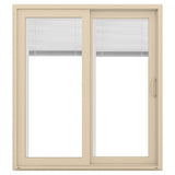 JELD-WEN 72-in x 80-in Vinyl Sliding, Right-hand sliding – primary product view