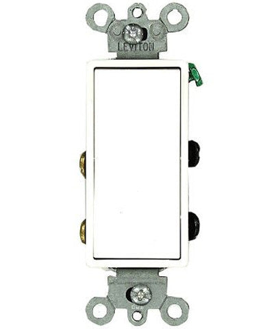 Leviton 15 Amp Decora Residential Grade 4-Way Rocker Switch, Gray