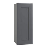 Home Decorators Collection Newport 12 in. W x 12 in. D x 30 in. H Assembled Plywood Wall Kitchen Cabinet in Deep Onyx with Soft Close