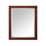 Avanity Madison 28-in x 36-in Surface Mount Tobacco Mirrored Soft Close Medicine Cabinet