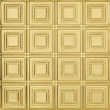 Armstrong Ceilings 24-in x 24-in Metallaire Small Panels Lacquered Steel Metal/Tin 15/16-in Drop Panel Ceiling Tiles - Super Arbor