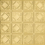 Armstrong Ceilings 24-in x 24-in Metallaire Fans Chrome Metal/Tin 15/16-in Drop Panel Ceiling Tiles - Super Arbor