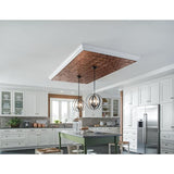 Armstrong Ceilings 48-in x 24-in Metallaire Fans White Metal/Tin Surface-Mount Panel Ceiling Tiles - Super Arbor