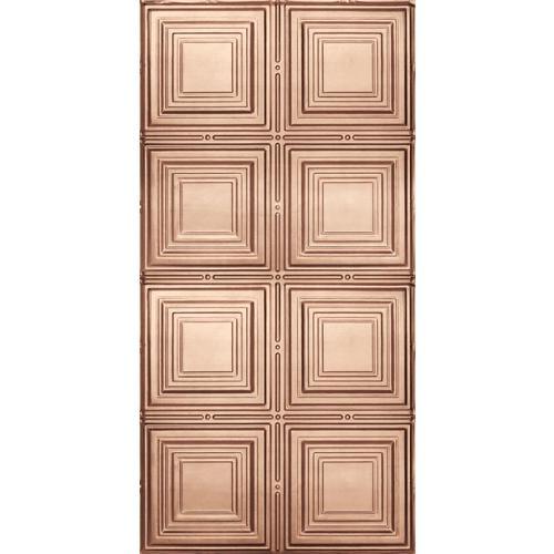 Armstrong Ceilings 48-in x 24-in Metallaire Medium Panels Lacquered Steel Metal/Tin Surface-Mount Panel Ceiling Tiles - Super Arbor