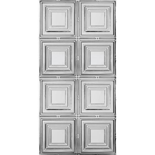 Armstrong Ceilings 48-in x 24-in Metallaire Medium Panels Lacquered Steel Metal/Tin Surface-Mount Panel Ceiling Tiles - Super Arbor