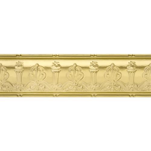 Armstrong Ceilings Metallaire Torch Cornice 4-ft Copper Metal Crown Ceiling Grid Trim - Super Arbor