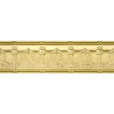 Armstrong Ceilings Metallaire Torch Cornice 4-ft Copper Metal Crown Ceiling Grid Trim - Super Arbor