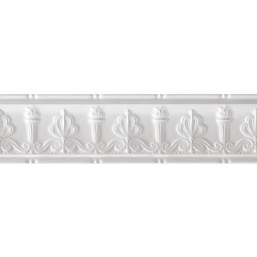 Armstrong Ceilings Metallaire Torch Cornice 4-ft Copper Metal Crown Ceiling Grid Trim - Super Arbor