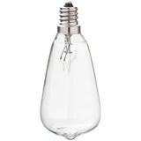 Portfolio White Incandescent Edison String Light Bulbs, 7W, 2-Pack