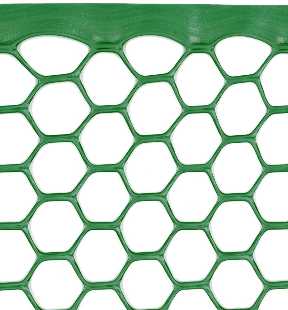 Tenax 25-ft x 3-ft Green Hdpe Extruded Mesh Rolled Fencing with Mesh Size 1/4-in x 1/4-in