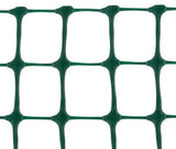 Tenax Green HDPE Extruded Mesh Rolled Fencing - 50' x 4', Safe and Durable Garden Solution