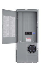Square D Homeline Ring Type Overhead/Underground 200-Amp 20-space load center - front view