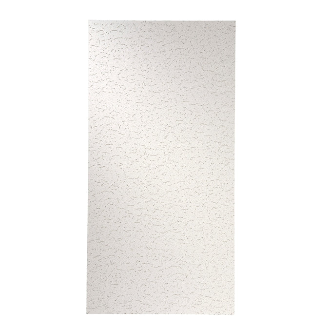 USG Ceilings 4-ft x 2-ft White Mineral Fiber Drop Ceiling Plank (8-Pack, 64-sq ft / Case)