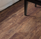 Style Selections Natural Timber Chestnut 8-in x 48-in Porcelain Wood Look Tile (Common: 8-in x 48-in; Actual: 47.4-in x 7.72-in)
