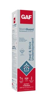 GAF StormGuard 36-in x 66-ft (200-sq ft) Polypropylene Peel & Stick Roof Underlayment