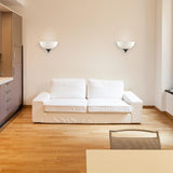Design House Millbridge 10-in W 1-Light Satin Nickel Modern/Contemporary Wall Sconce - Super Arbor