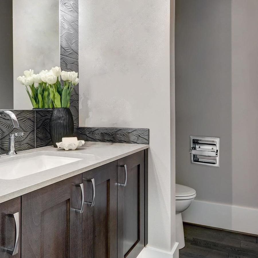 Design House Millbridge Oil Rubbed Bronze Recessed Spring-Loaded Toilet Paper Holder - Super Arbor