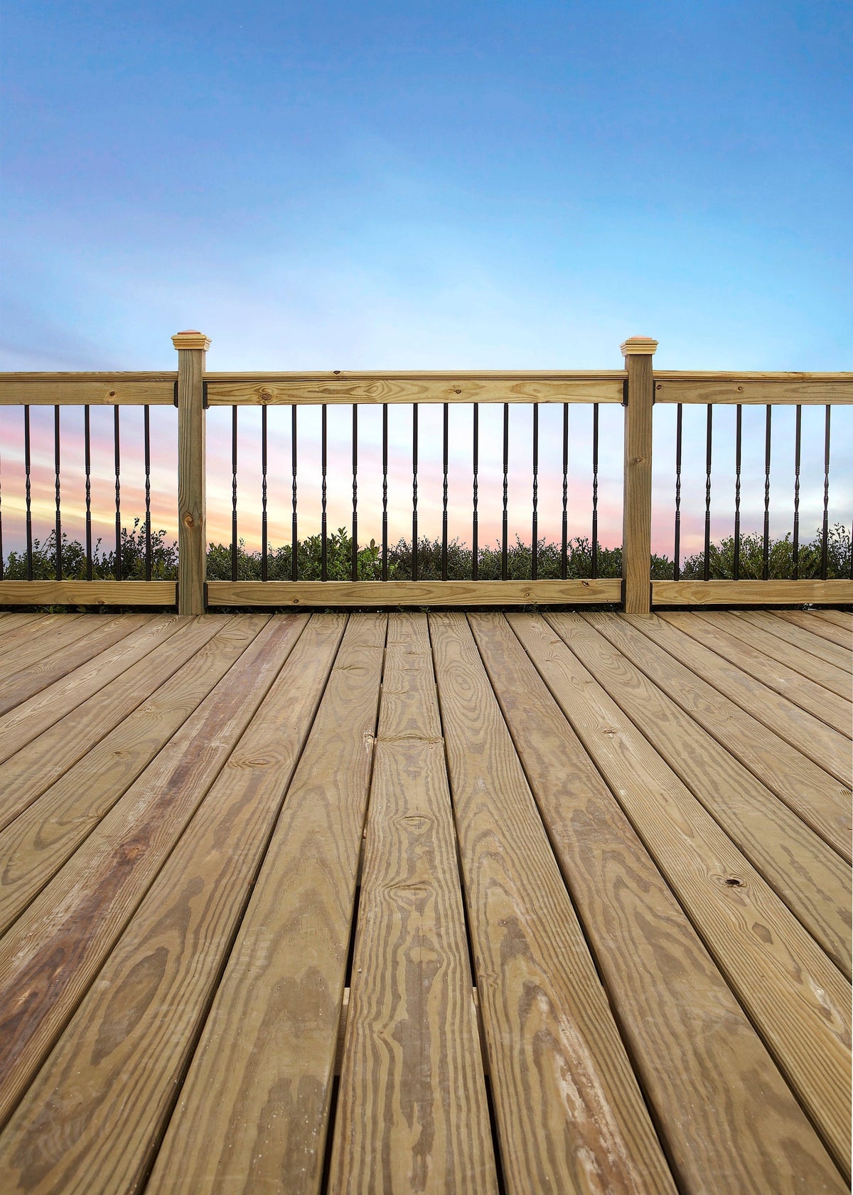Deckorators 4-in x 4-in Newport High Top Wood Pine Deck Post Cap