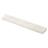 Satori Venatino Natural Stone Marble Chair Rail Tile (2-in x 12-in)